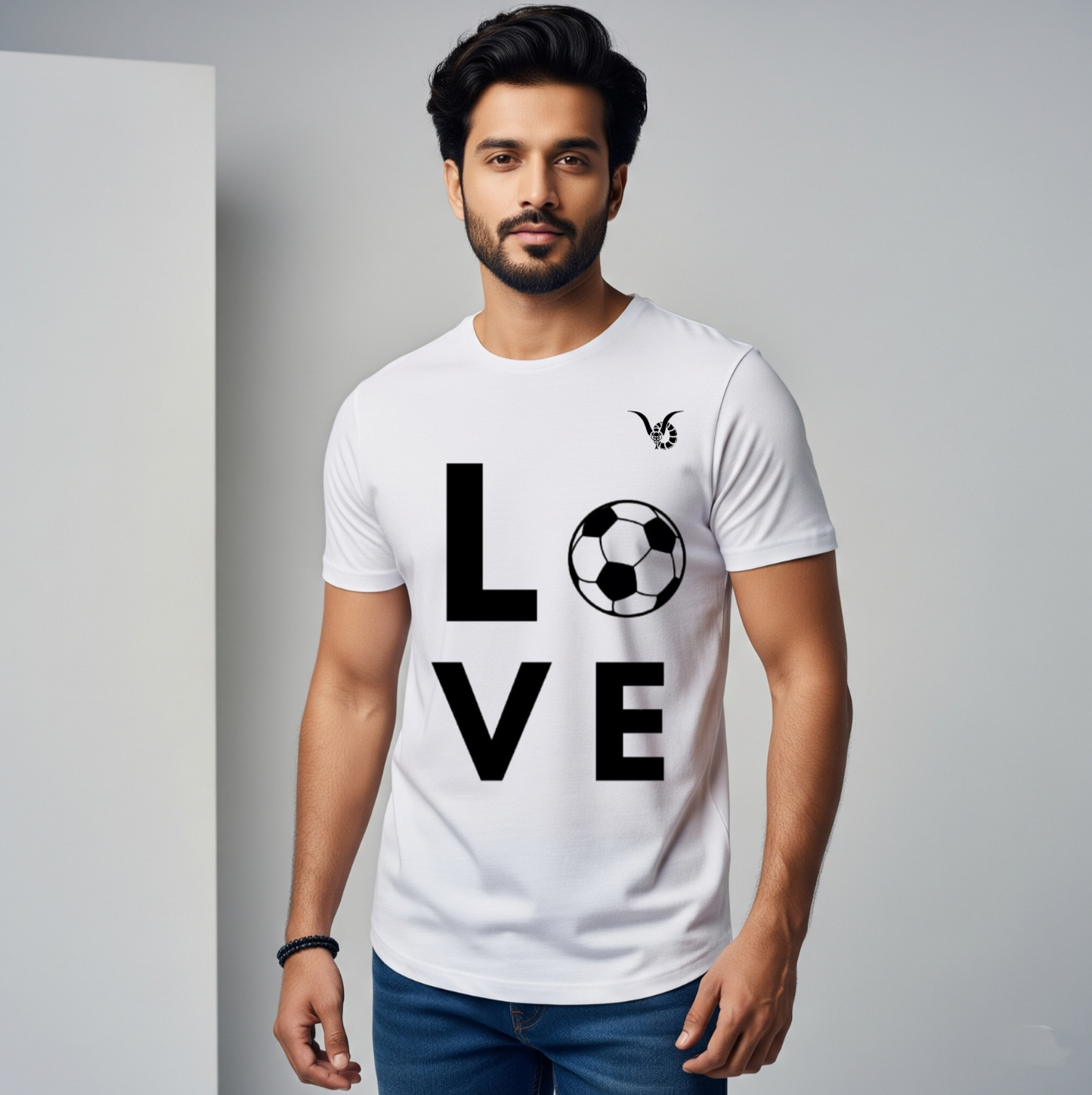Game on Love Regular Fit American T- Shirt